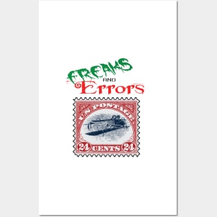 Freaks and Errors Stamps Posters and Art